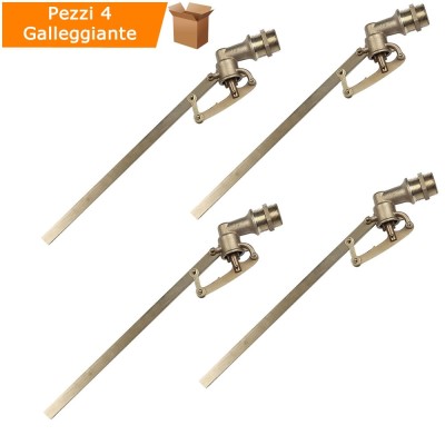 Multipack 4 pezzi Galleggianti 5 Coppiglie Asta Piatta Diametro 3/4 Per Serbatoio