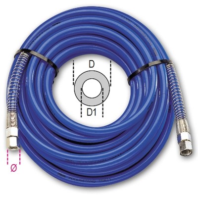 TUBO IN POLIURETANO RETINATO 95 SHORE METRI 12 BETA 1915E