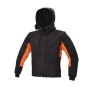 GIACCA SOFTSHELL 290G NERO ARANCIO 7683 XL BETA