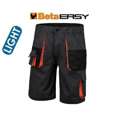 BERMUDA LEGGERI DA LAVORO TWILL 180G GRIGIO S 7861E BETA