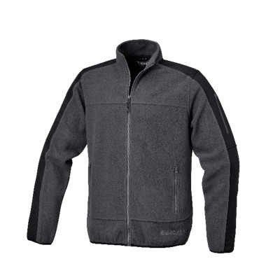 GIACCA INSERTI IN POLIESTERE XL GRIGIO NERO PILE 7622G BETA