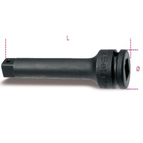 PROLUNGA MACCHINA ATTACCHI QUADRI MASCHIO E FEMMINA 1" BETA