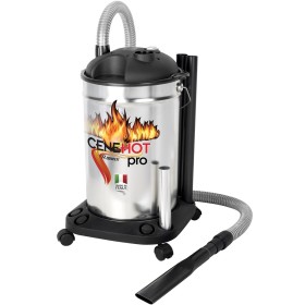 ASPIRACENERE ELETTRICO 1200 W PER ASPIRARE CENERI CALDE CAMINETTI STUFE LEGNA E PELLET