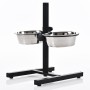 Fuss Dog Supporto Alzaciotole con Ciotole Large Diametro 19 cm x 7 cm