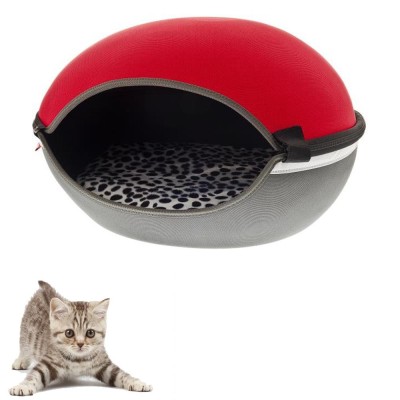 Cuccia per Gatti Riposo Little Arena Red Diametro 52 x Altezza 30 cm