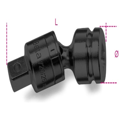 SNODO MACCHINA ATTACCHI QUADRI MASCHIO E FEMMINA 3/4" BETA