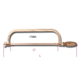 SEGHETTO E LAMA ANTISCINTILLA DA 500 MM 1727BA BETA