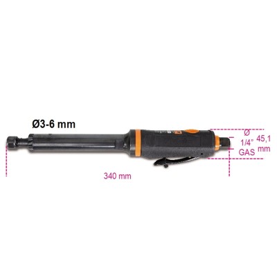 SMERIGLIATRICE ASSIALE ALBERO PROLUNGATO 1933IL BETA