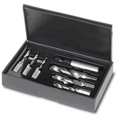 SERIE DI PUNTE X FORARE FILETTARE E SVASARE IN ACCIAIO BETA