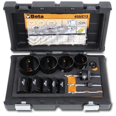 ASSORTIMENTO SEGHE A TAZZA ACCESSORI X INSTALLATORI BETA