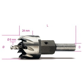 FRESE A TAZZA ACCIAIO HSS RETTIFICATE Ø48 MM BETA