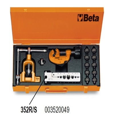 TAGLIATUBI ED ATTREZZO BORDATUBI IN CASSETTA BETA