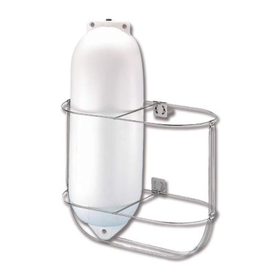 Portaparabordi Reclinabile Inox Aisi 316 Per 2 parabordi F1 - F02 - G4