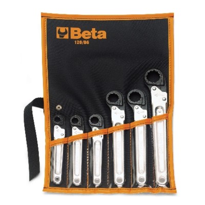 6 CHIAVI POLIGONALI IN BUSTA DI TELA BETA