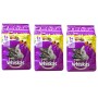 Multipack da 3 Confezioni di Whiskas 1+ Croccantini con Pollo per Gatti Conf da 350 Gr Cad
