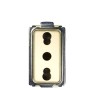 Presa Bivalente Modello Magic 16A + T 250 VOLT Colore Bianco Confezione da 14 pezzi
