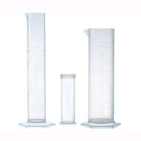 CILINDRO GRADUATO CON BECCUCCIO BASE ESAGONALE CC 250