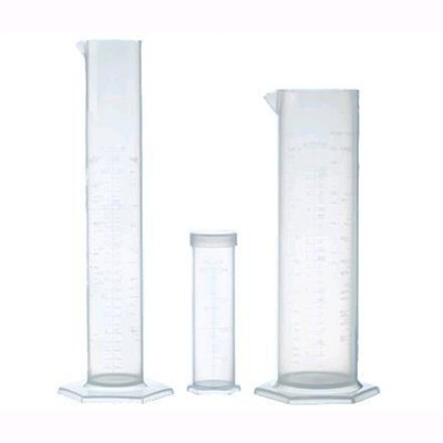 CILINDRO GRADUATO CON BECCUCCIO BASE ESAGONALE CC 250