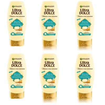 Balsamo Garnier Ultra Dolce Rituale D'Argan 6 Confezioni da 250 ml
