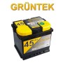 GRUNTEK Batteria per auto senza manutenzione 12 V 45 Ah 420 A polo positivo DX