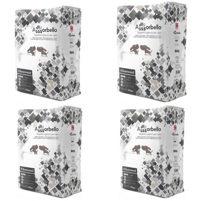 Ferribiella Assorbello Charcoal 60x60 tappetini igienici per cane con  carbone attivo