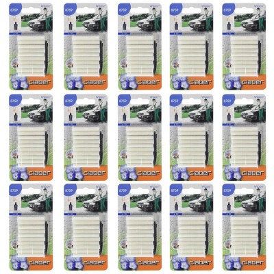 Multipack 15 Pezzi Claber 8759 Shampoo 10 Sticks Solubile Per Lavaggio