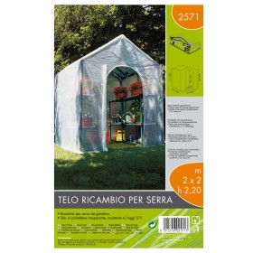 Telo Ricambio per Serra 200 x 200 x h 220 cm Verdemax