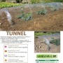 Serra Per Orto Con Tunnel a Soffietto 65x300xh45 cm