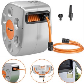 Avvolgitubo Automatico Rotoroll Evolution Claber Metri 20 Completo Di Accessori