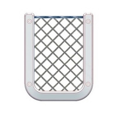 Rete Elastica Bianca Porta Smartphone Cellulare VHF Documenti Barca Auto Camper