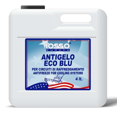 Iosso Antigelo Eco Blu Liquido Speciale Per Circuiti di Raffreddamento Litri 4