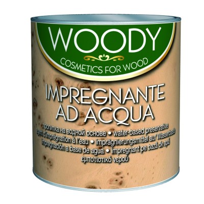 Woody Impregnante Ad Acqua RedWood Proteggi Legno Da 1 Litro