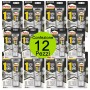 Multipack 12 Pezzi Adesivo Pattex sigillante trasparente con esclusiva formula Flextec