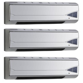 3 Termoconvettori Ceramici TC-SP2000 da Parete con Due Livelli di Potenza 1000 e 2000 Watt Max