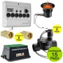 Programmatore Multiplo 8058 + Sensore Pioggia + Elettrovalvola 24V + Pozzetto Grande + Connettore Stagno