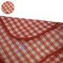 Tovaglia da Picnic Super Tessuto Polipropiene 500 gr Quadro Rosso
