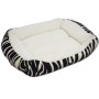 Pet Italy Cuccia per Animali Zebrata L 54 x P 44 x H 12 cm
