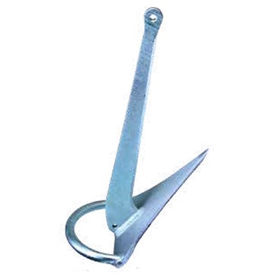 Ancora Triangolare Con Arco Kg 11 in Acciaio Zincato