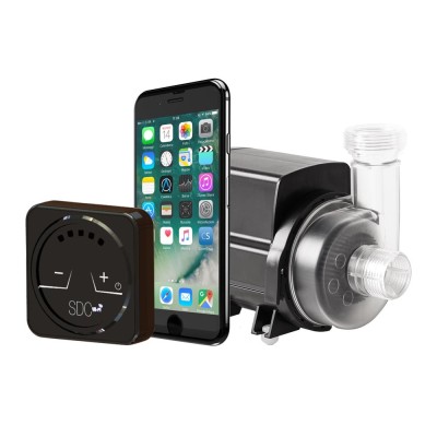 Sicce Pompa per Schiumatoio PSK SDC 2600 da 500 a 2600 litri/h CONTROLLER & APP