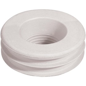 Morsetto in Gomma Bianca mm 60 x 32 Vaso WC