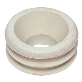 Morsetto in Gomma Bianca Per WC mm 54X26