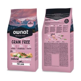 Ownat Crocchette per Cani Grain Free Mini Agnello Confezione Da 3 Chilogrammi