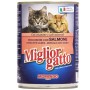 Multipack di 6 Barattoli Migliorgatto Bocconcini con Salmone da 405 Grammi Ciascuno