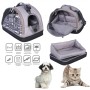 Trasportino per Cani e Gatti Cuccia & Borsa 3 in 1 Max 6 Kg Trasformer Kalimantan