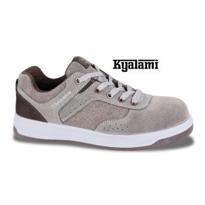 BETA 7361UM Scarpe Basse In Pelle Scamosciata Traforata Con Inserti in Tessuto Canvas Traspirante Numero 44