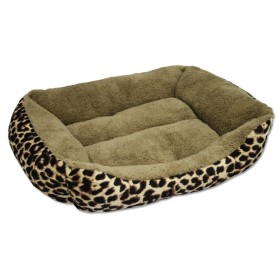 Pet Italy Cuccia per Animali Fantasia Leopardata 54 x 44 x 12 Centimetri