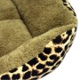 Pet Italy Cuccia per Animali Fantasia Leopardata 54 x 44 x 12 Centimetri