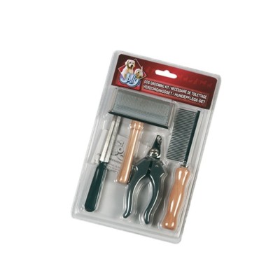 PET ITALY Dog Grooming Set Ideale Per Cani Di Taglia Piccola e Media Pulizia Igiene Animale Domestico