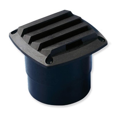 Presa d'aria Nera Diametro mm 70 Per Barca Camper Roulotte Auto