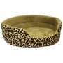 Cesta per Animali Leopardata Lunghezza 54 x Profondità 44 x H 12 cm